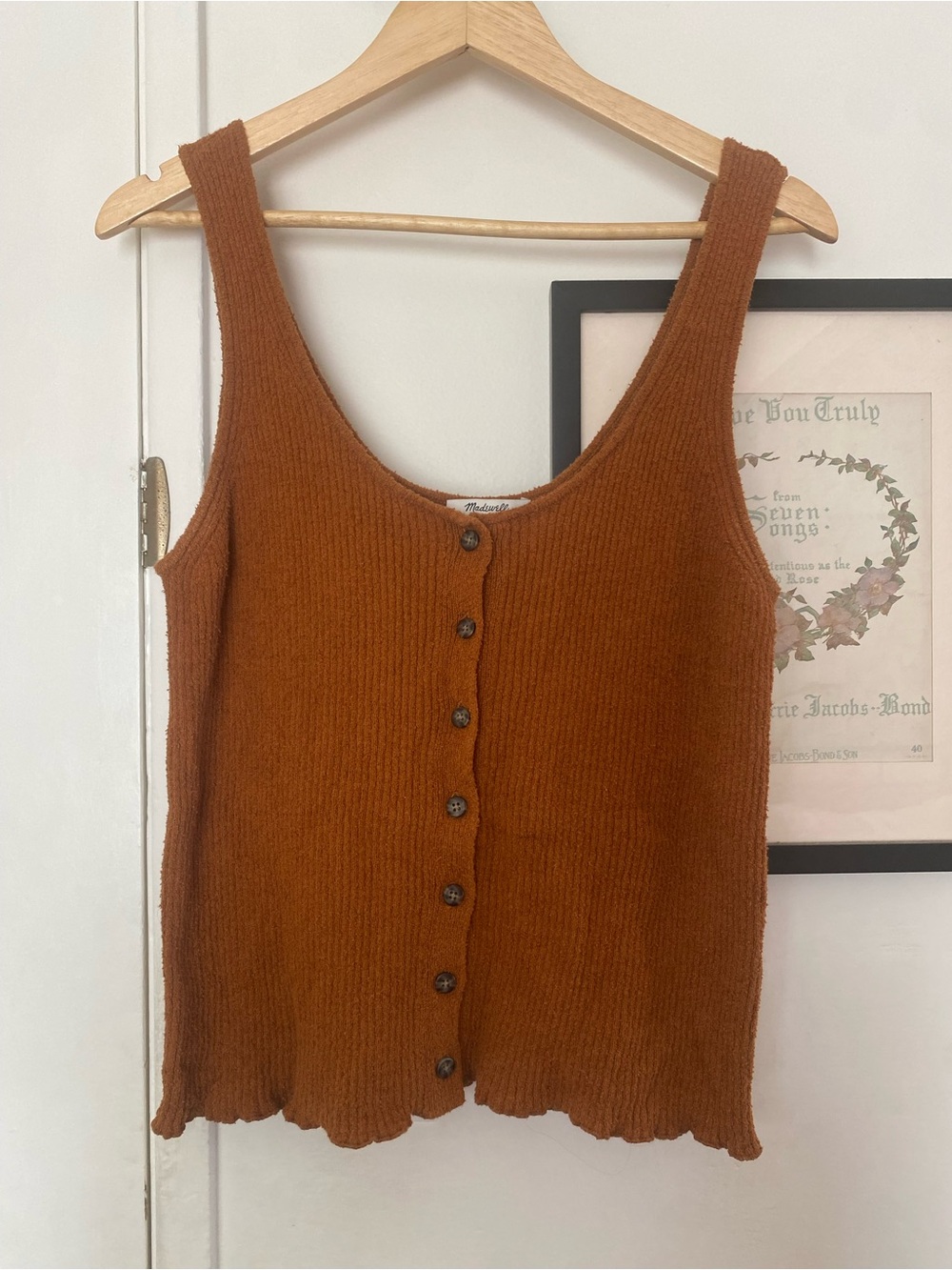 Madewell knit tank